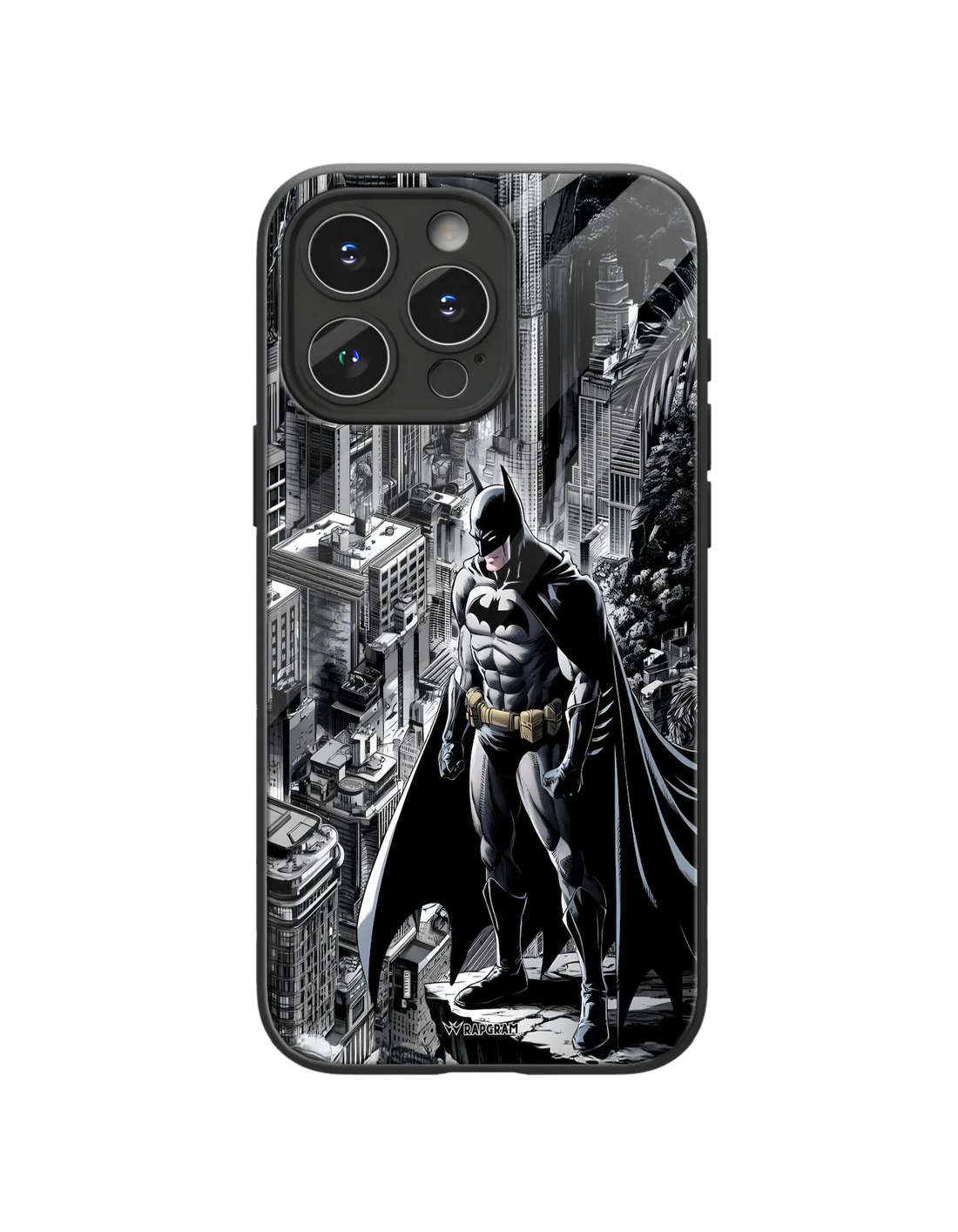 Dark Knight City Glass Case - 05
