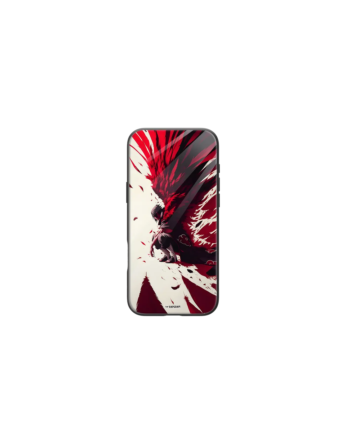 Itachi Red Wings Glass Case - 00