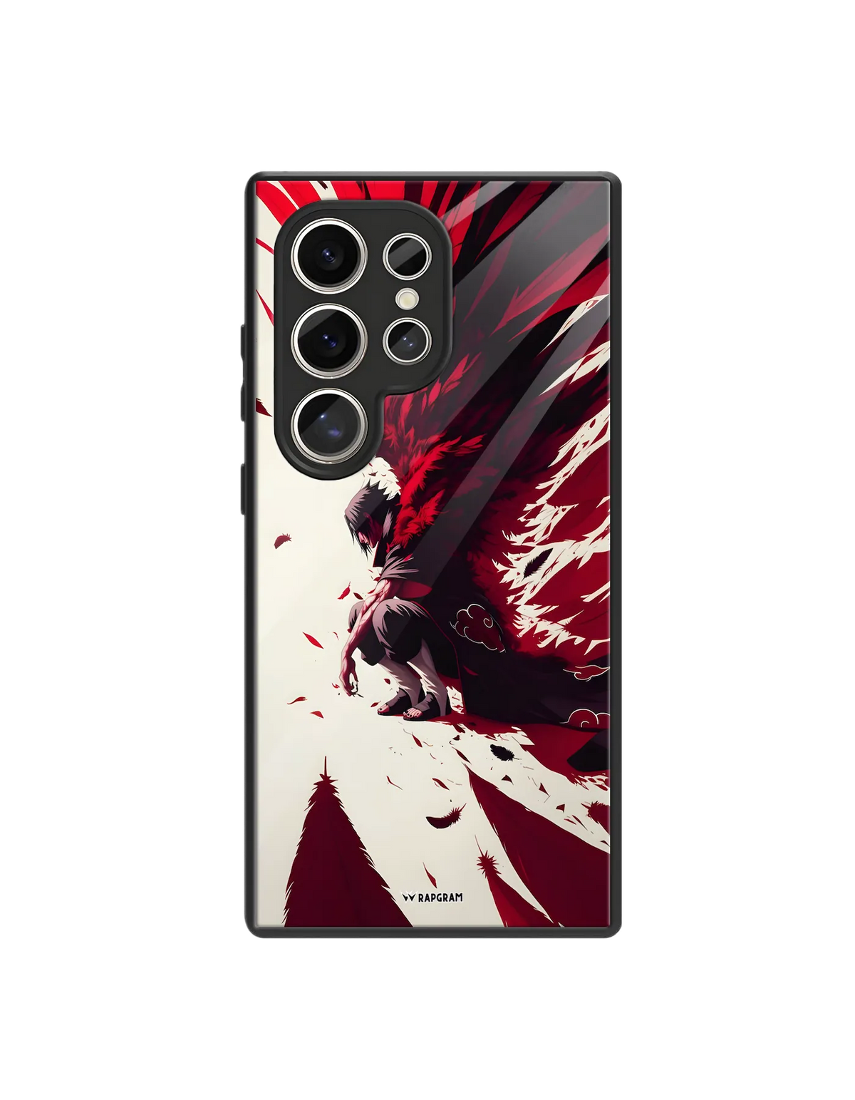 Itachi Red Wings Glass Case - 07