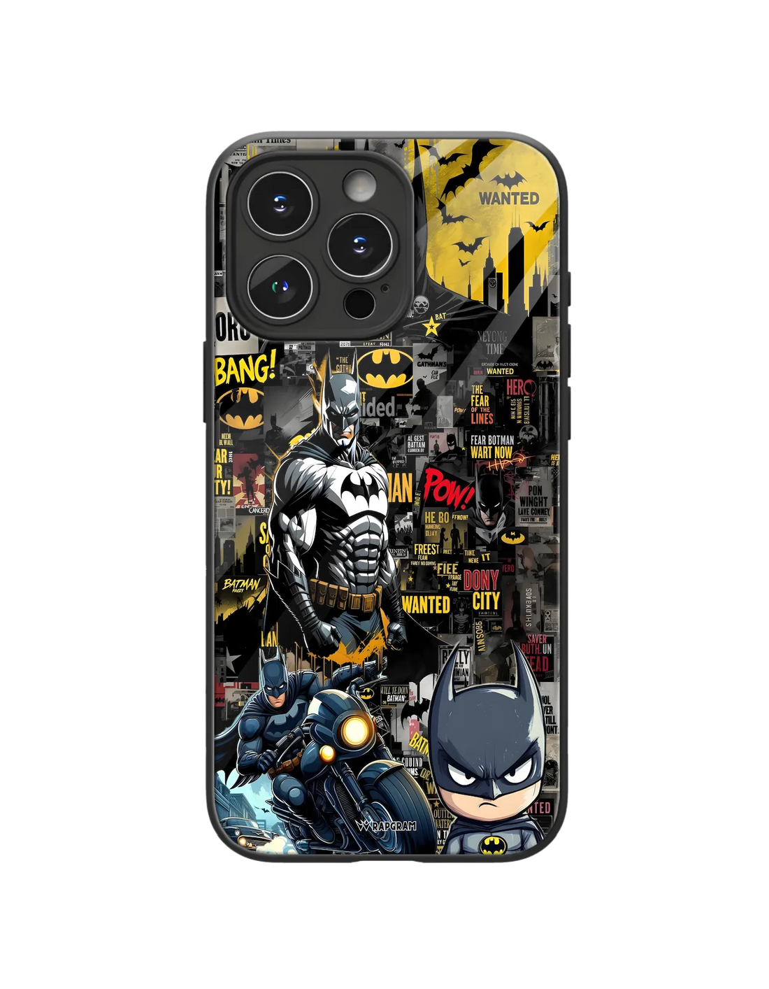 Gotham Collage Glass Case