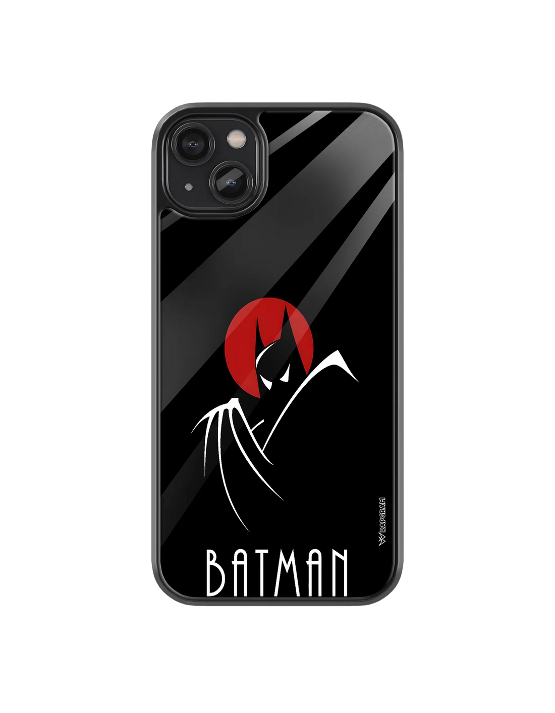 Batman Red Moon Glass Case