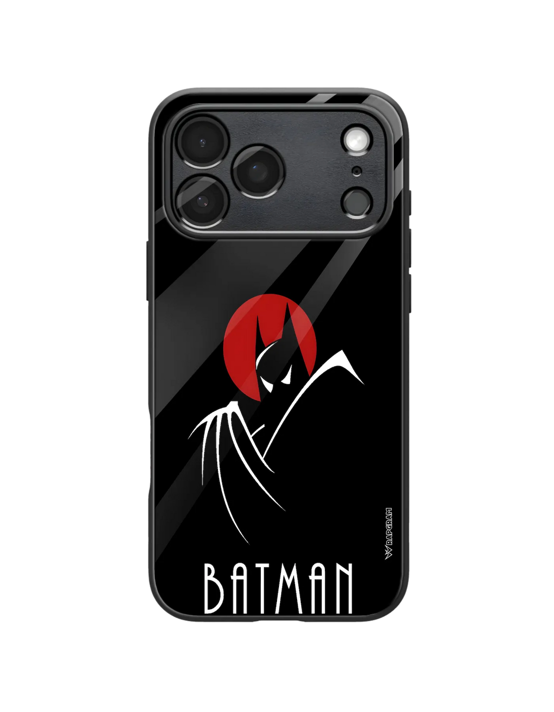 Batman Red Moon Glass Case