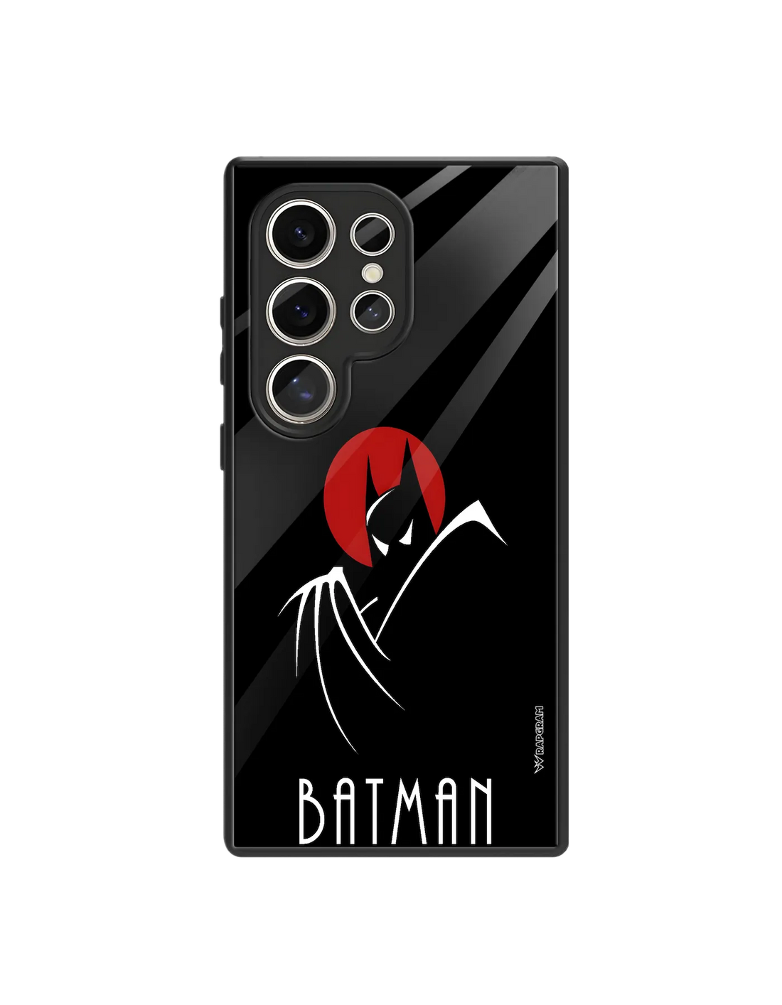 Batman Red Moon Glass Case