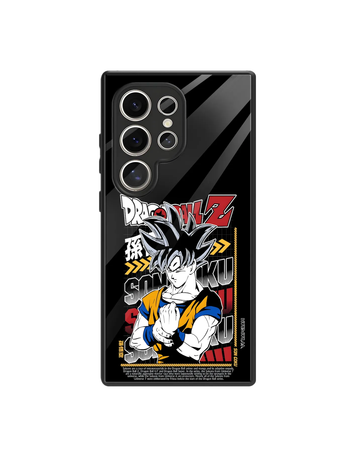 Son Goku DBZ Glass Case