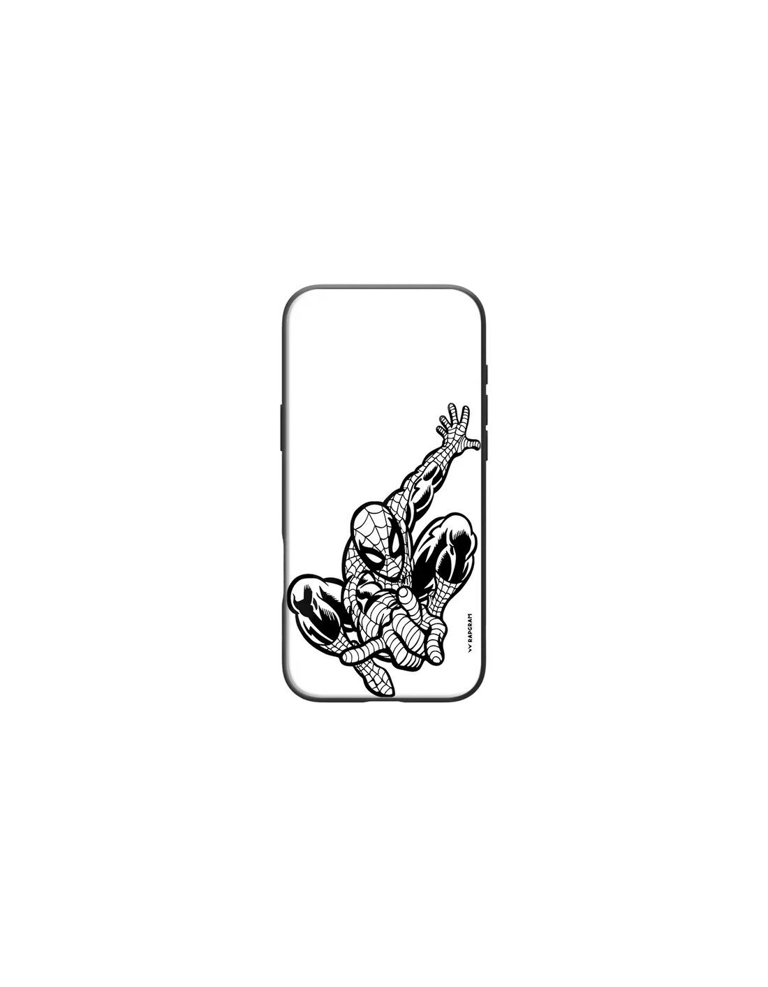 Spidey Lineart Glass Case - 00