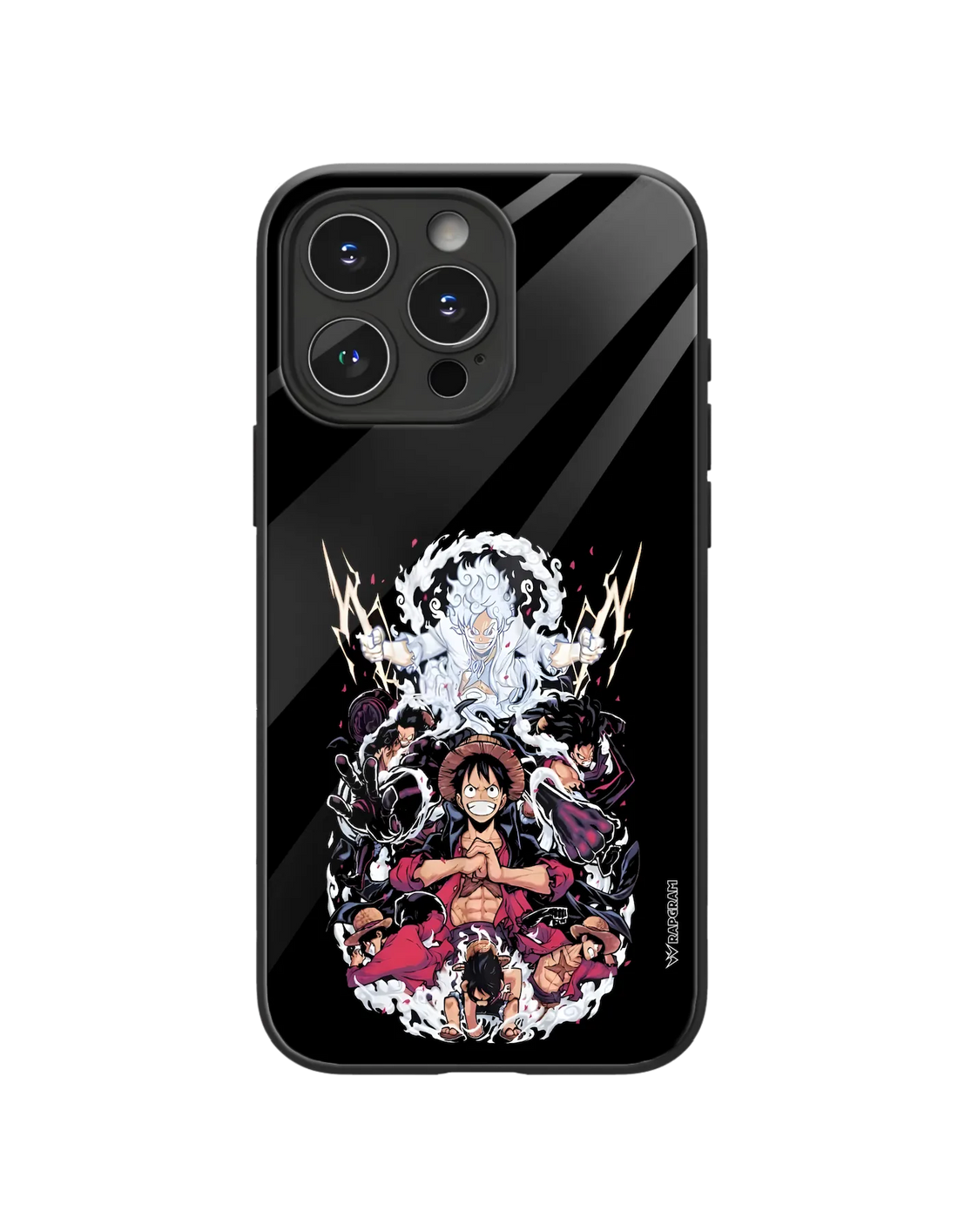 Luffy All Forms Glass Case