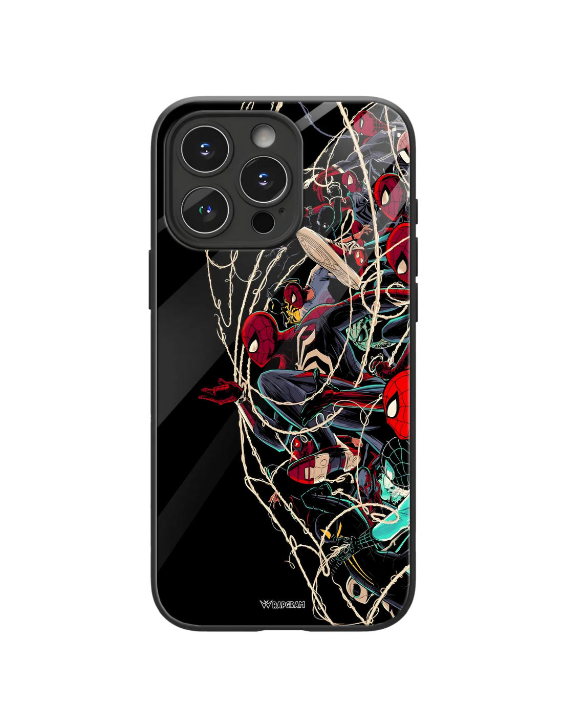 Spider-Verse Glass Case