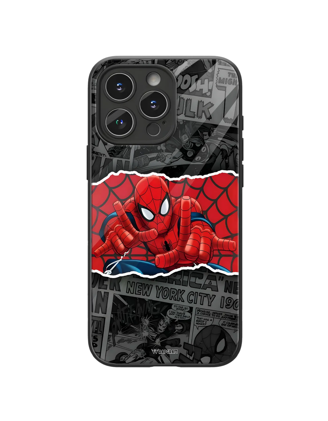 Spidey Comic Glass Case - 05