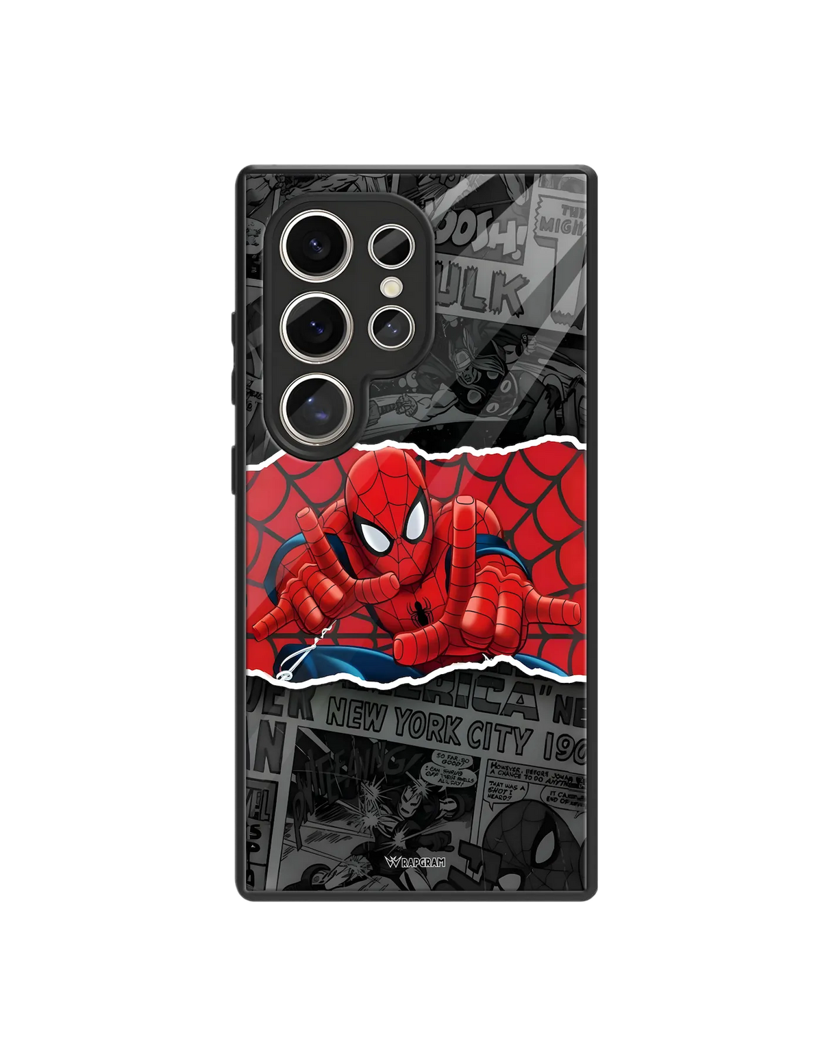 Spidey Comic Glass Case - 07