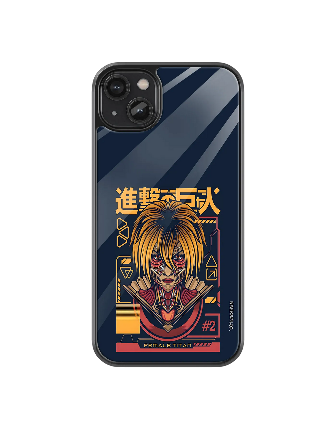 Female Titan Glass Case