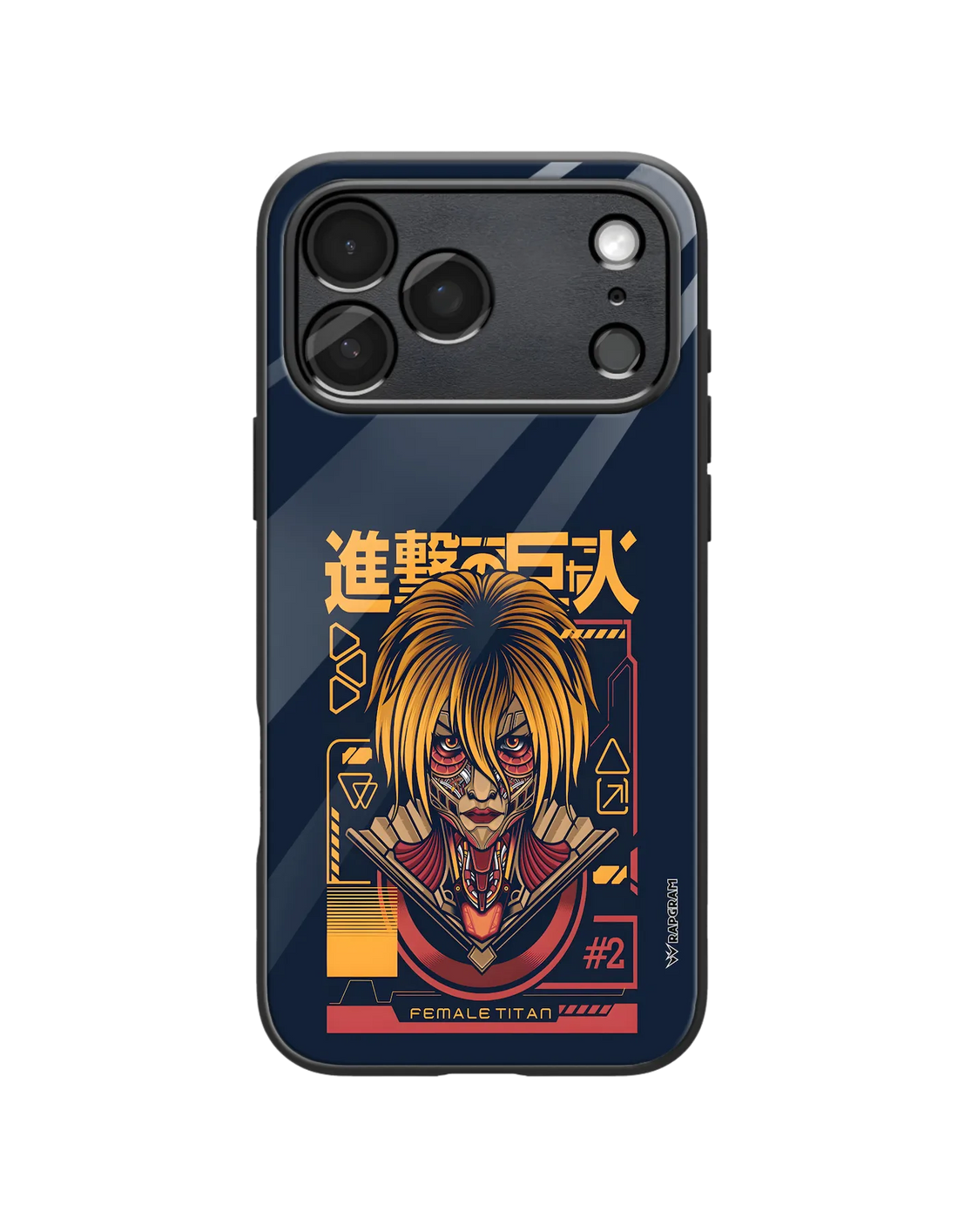 Female Titan Glass Case