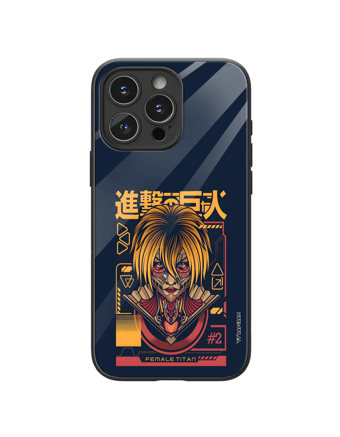 Female Titan Glass Case
