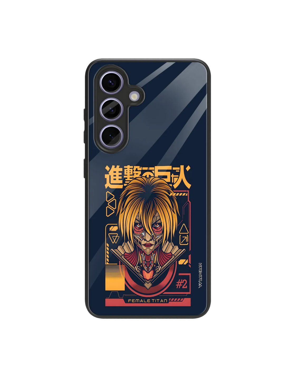 Female Titan Glass Case