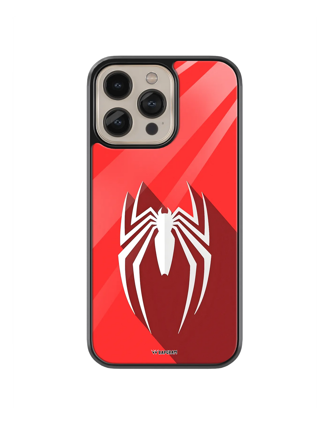 Spider Logo Glass Case