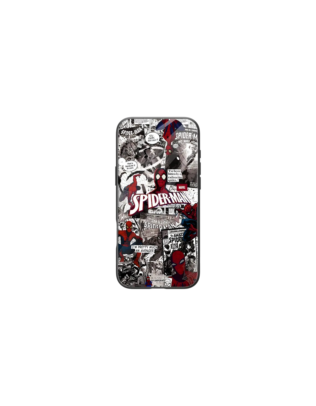 Spider Collage Glass Case - 00