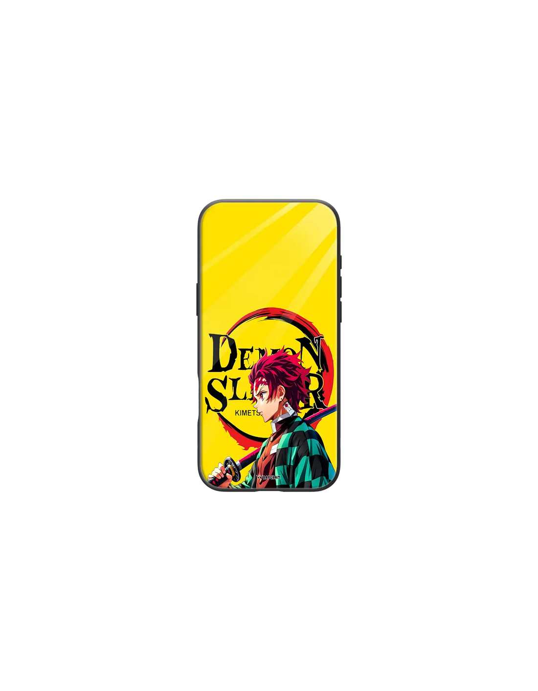 Tanjiro Yellow Glass Case - 00