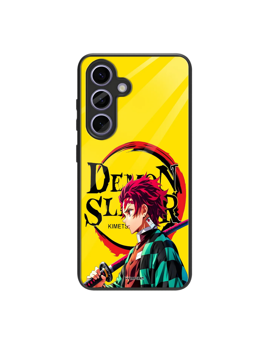 Tanjiro Yellow Glass Case