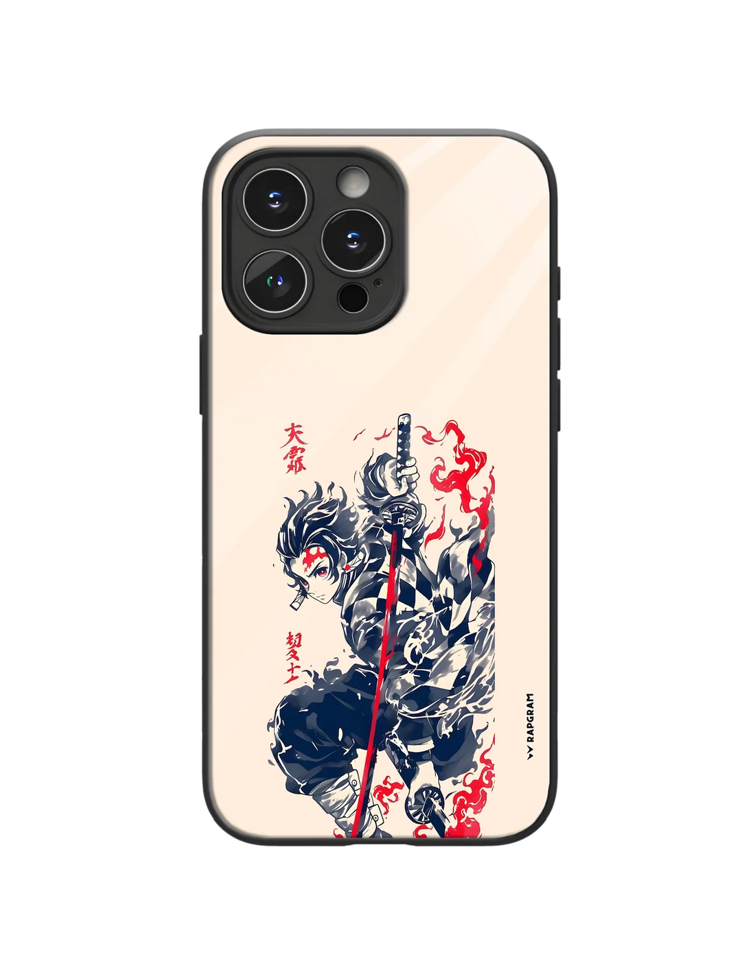 Tanjiro Ink Glass Case