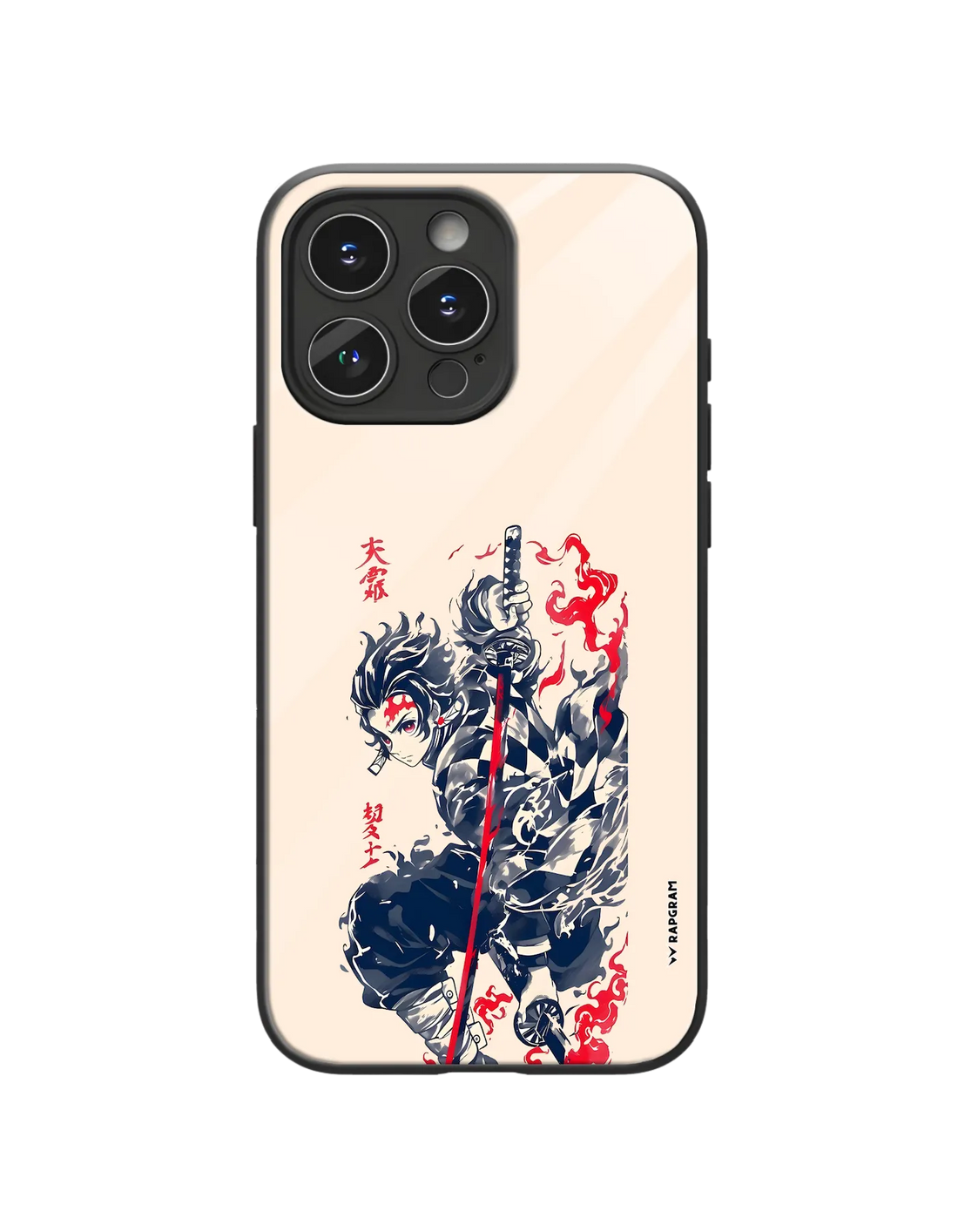 Tanjiro Ink Glass Case - 05