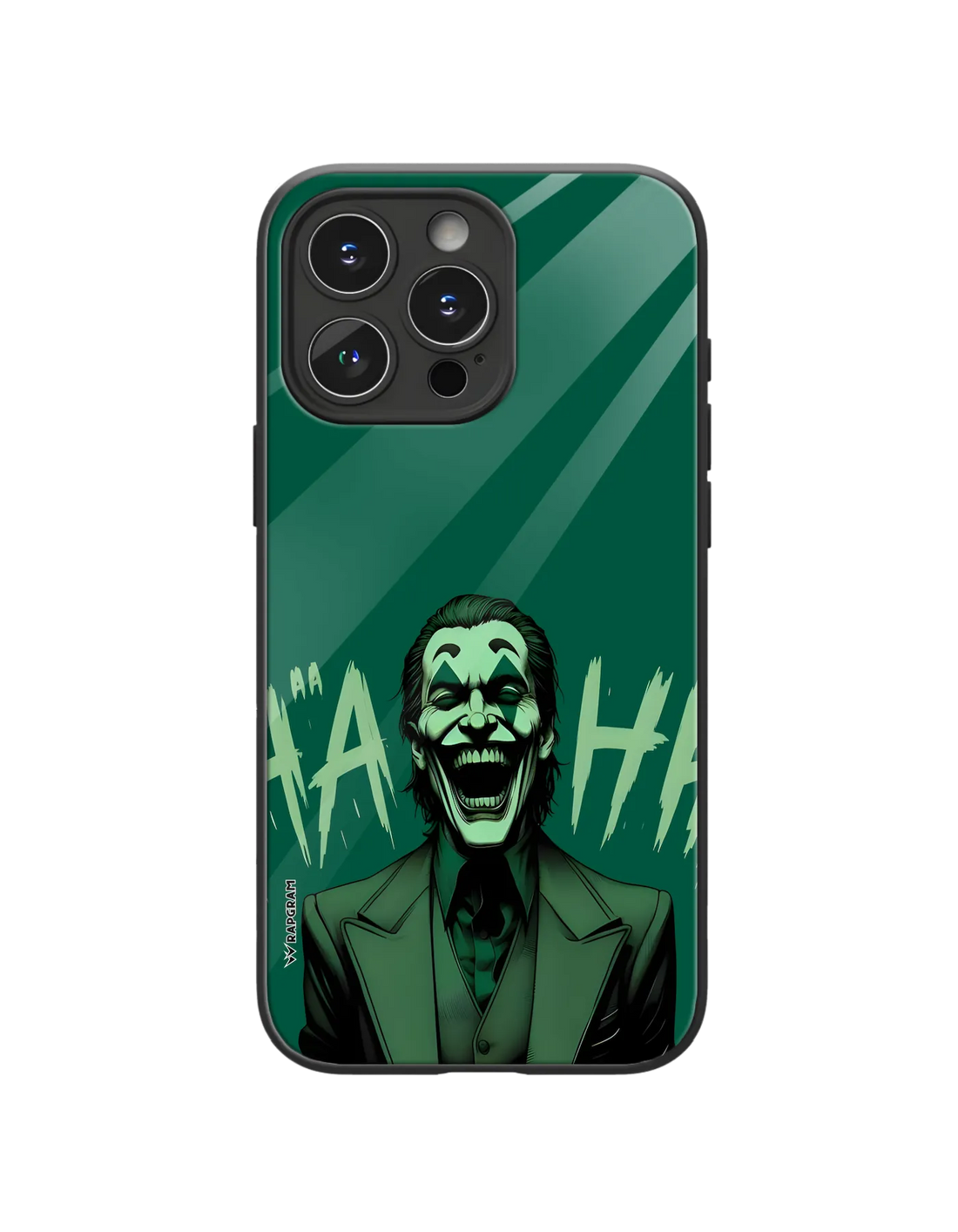 Joker Laughing Glass Case