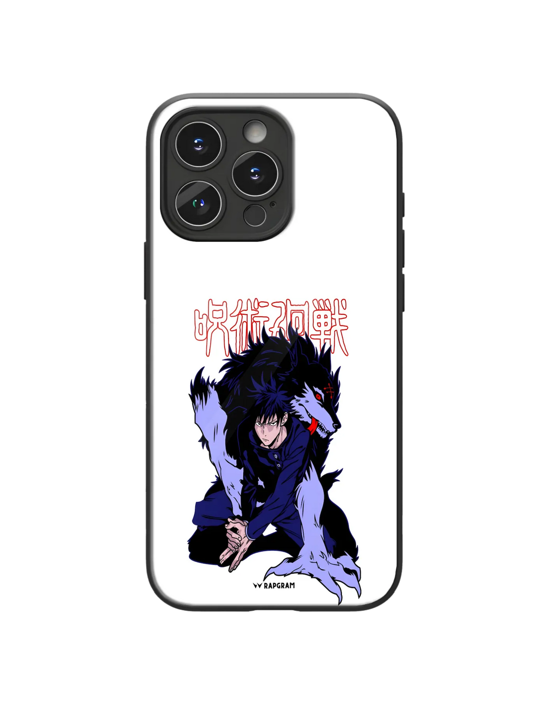 Fushiguro Wolf Glass Case - 05