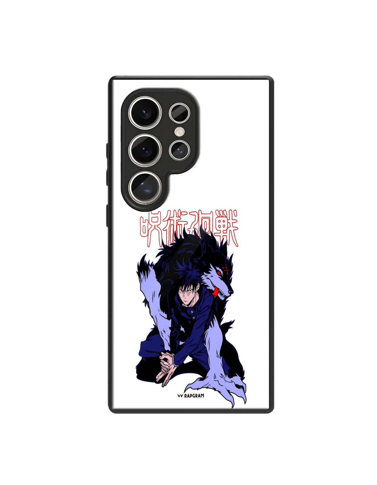 Fushiguro Wolf Glass Case - 07