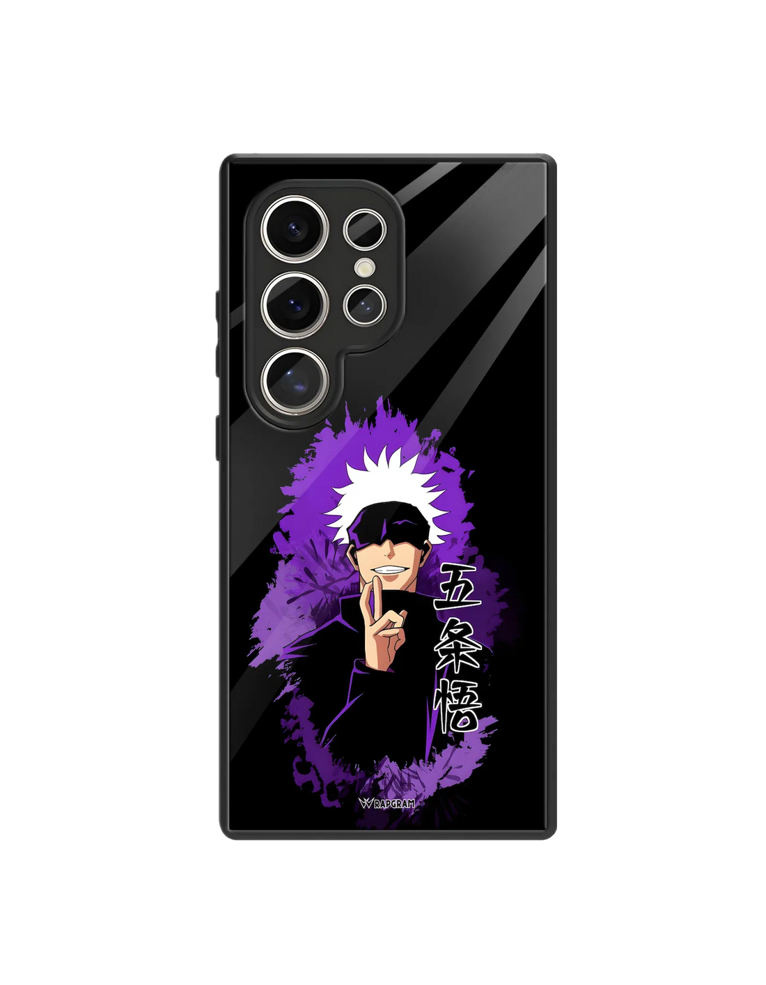 Gojo Purple Glass Case