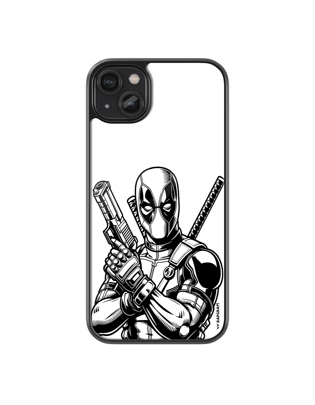 Deadpool Armed Glass Case