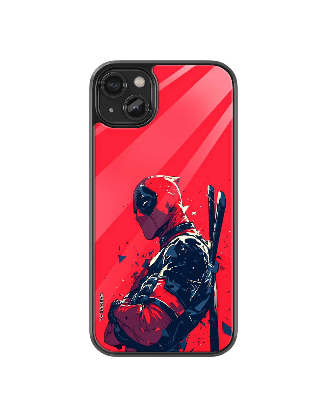 Deadpool Red Glass Case