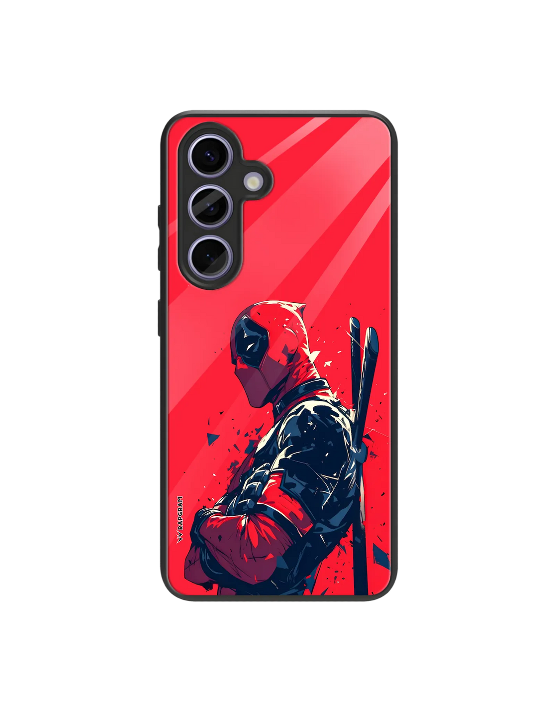Deadpool Red Glass Case