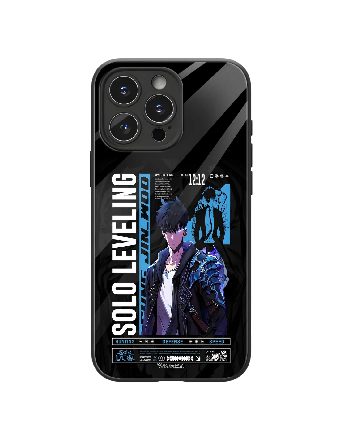 Jinwoo Blue Glass Case
