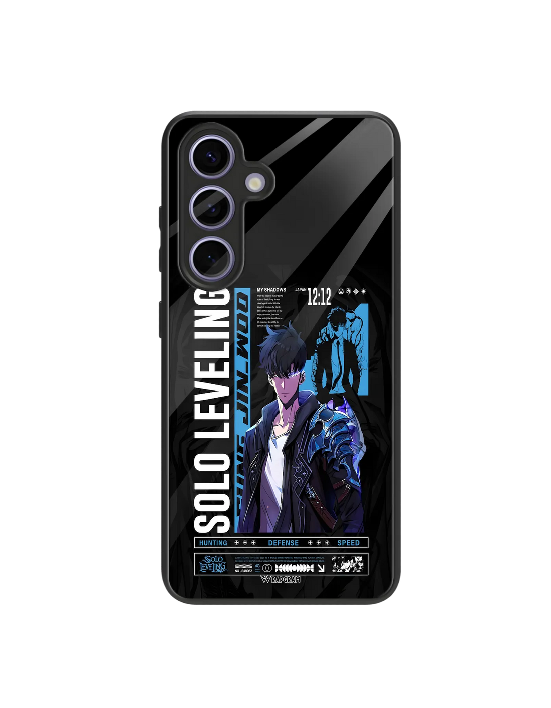 Jinwoo Blue Glass Case
