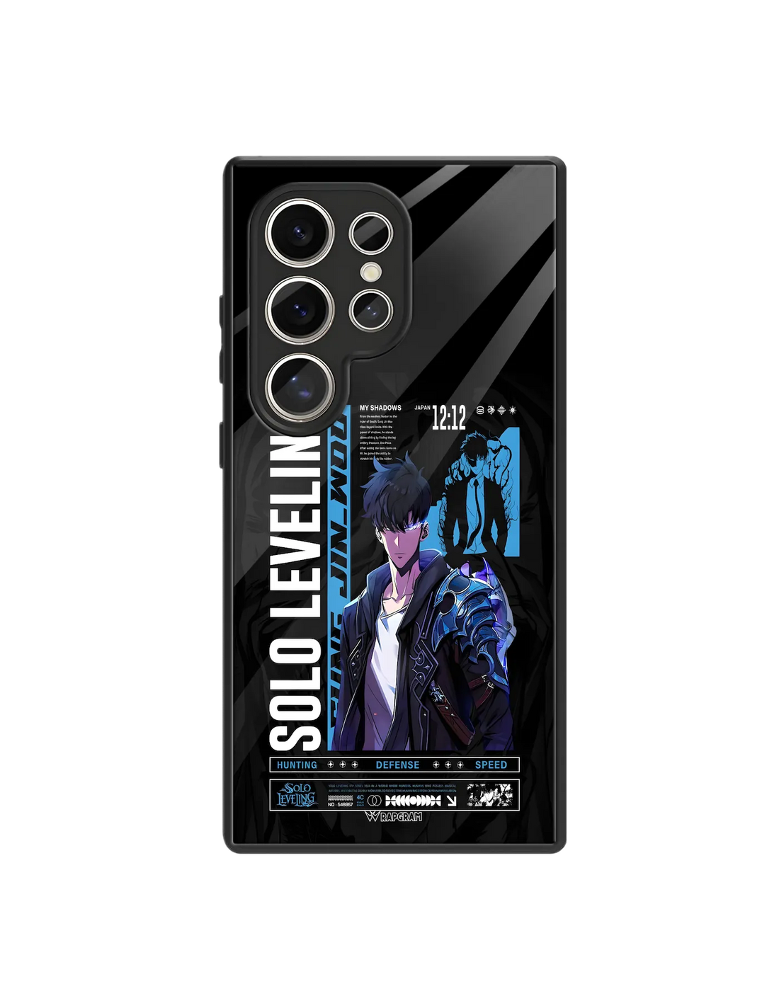 Jinwoo Blue Glass Case