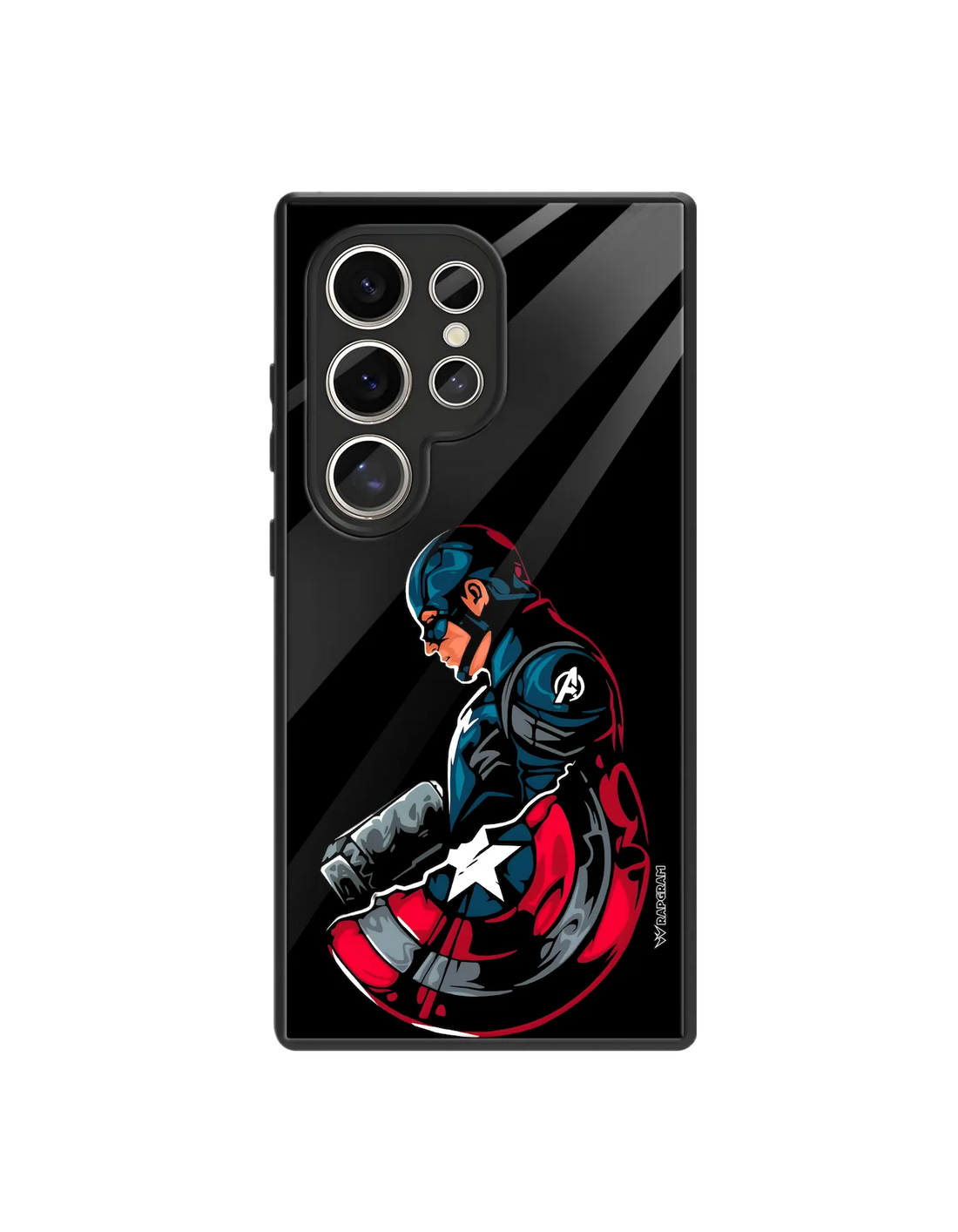 Cap Shield Glass Case