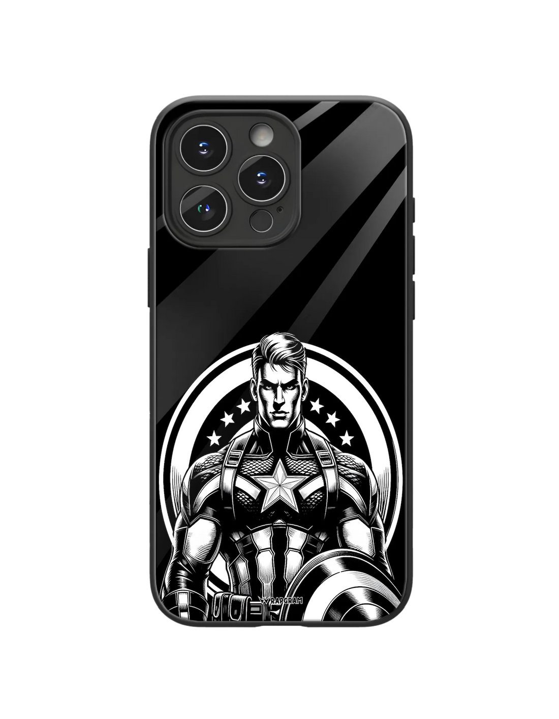 Cap Engraved Glass Case - 05