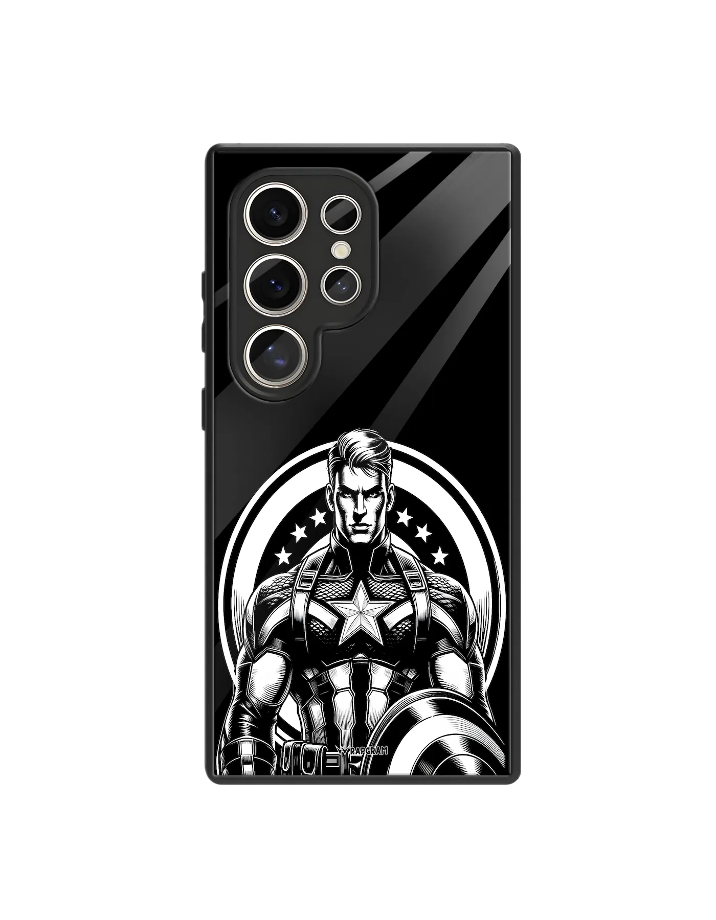 Cap Engraved Glass Case