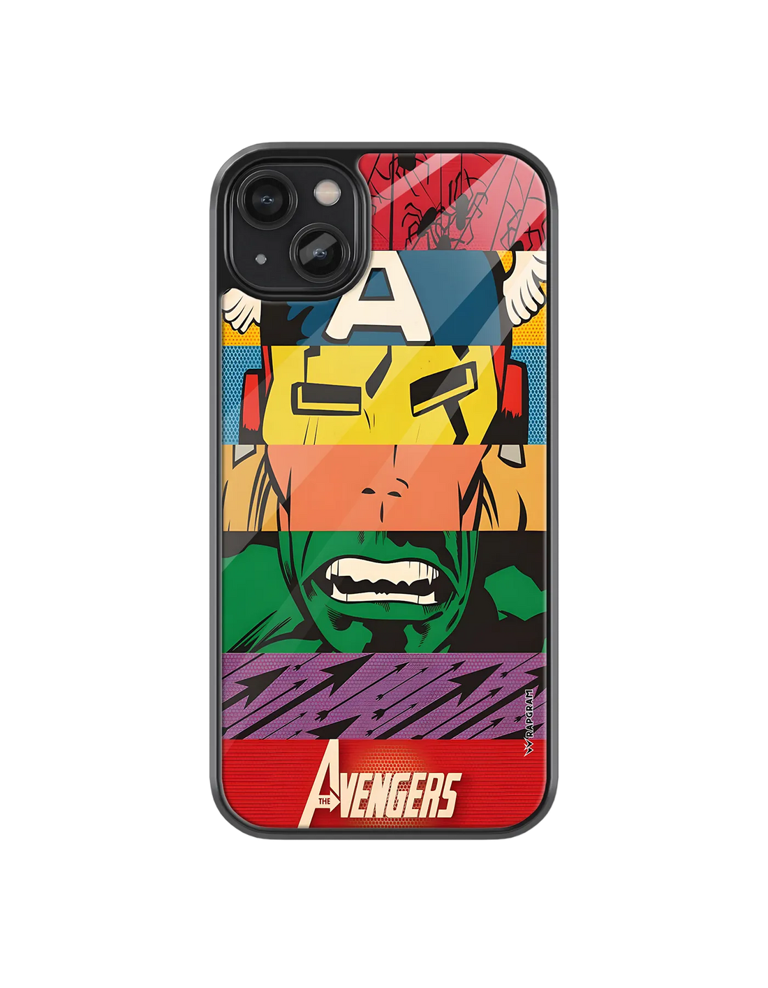 Avengers Strips Glass Case - 02