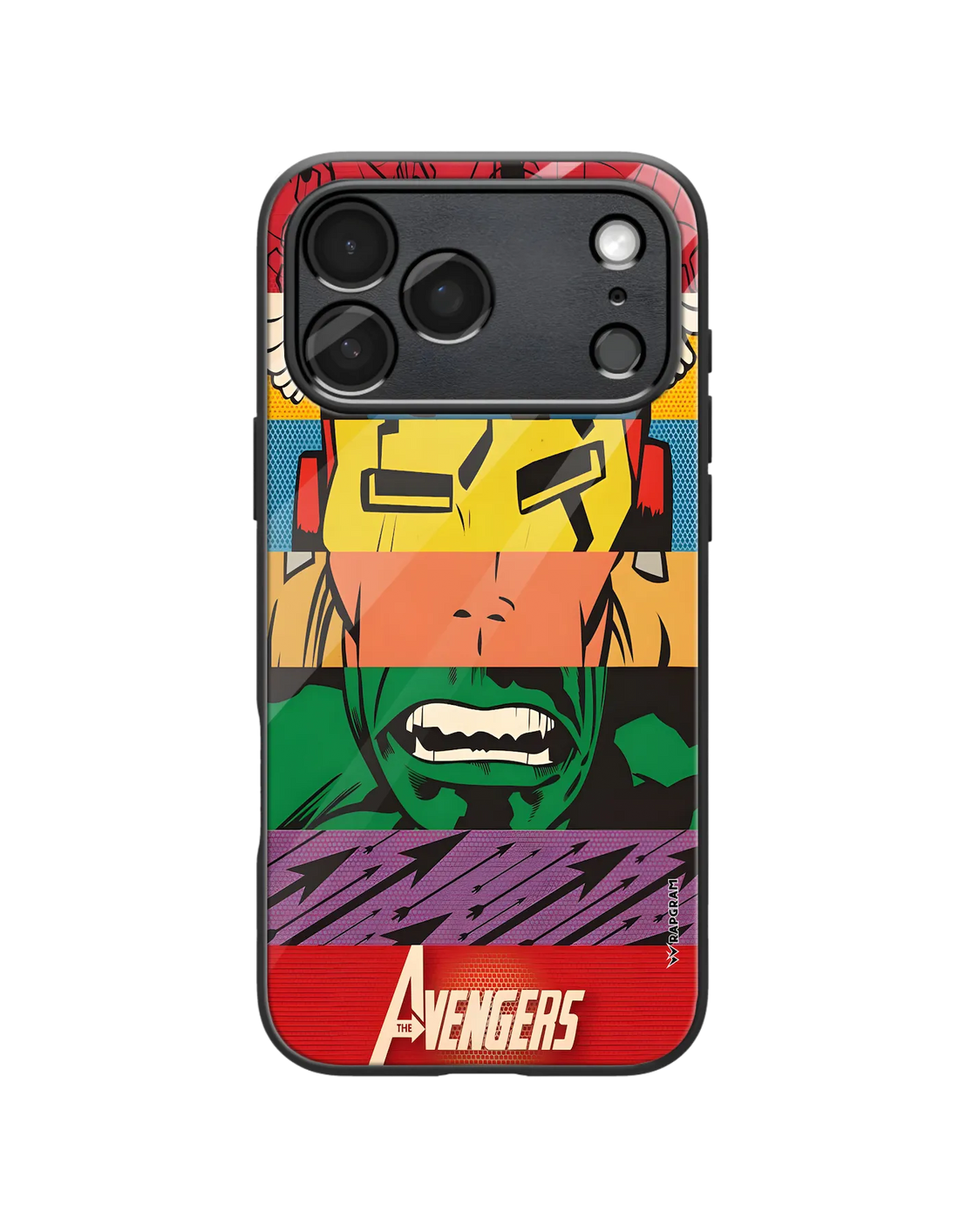 Avengers Strips Glass Case - 03