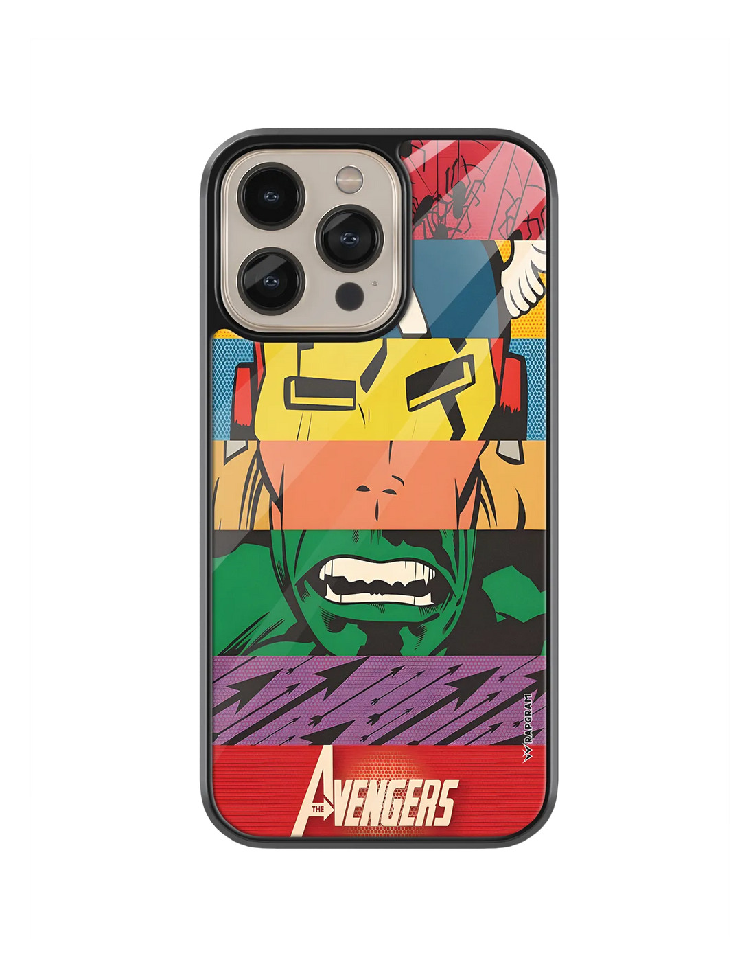Avengers Strips Glass Case - 04