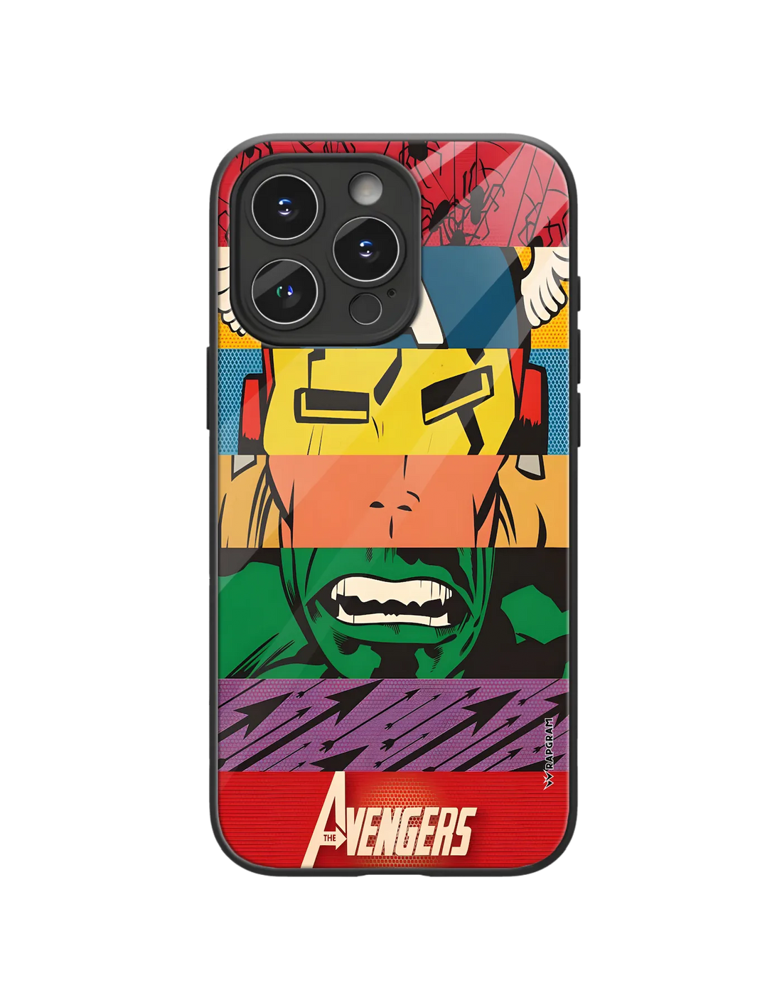 Avengers Strips Glass Case - 05