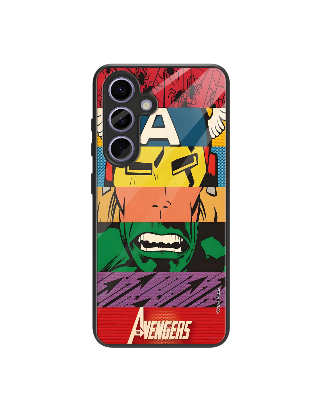 Avengers Strips Glass Case - 06