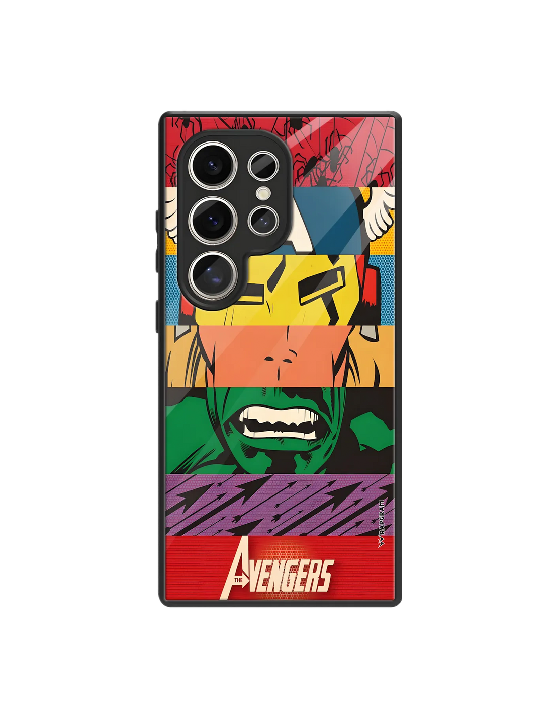 Avengers Strips Glass Case - 07