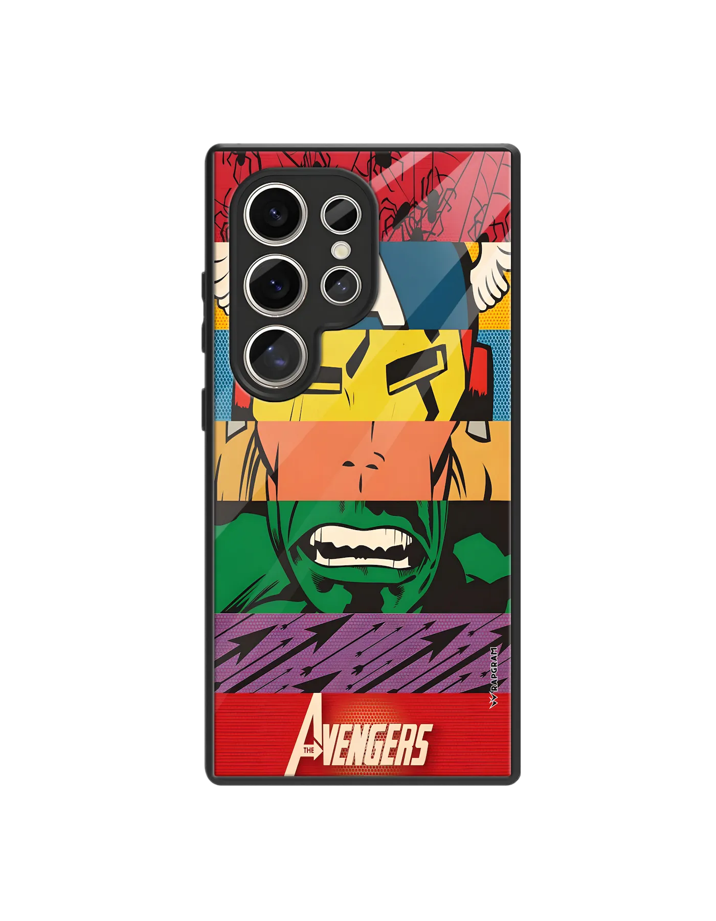 Avengers Strips Glass Case - 07