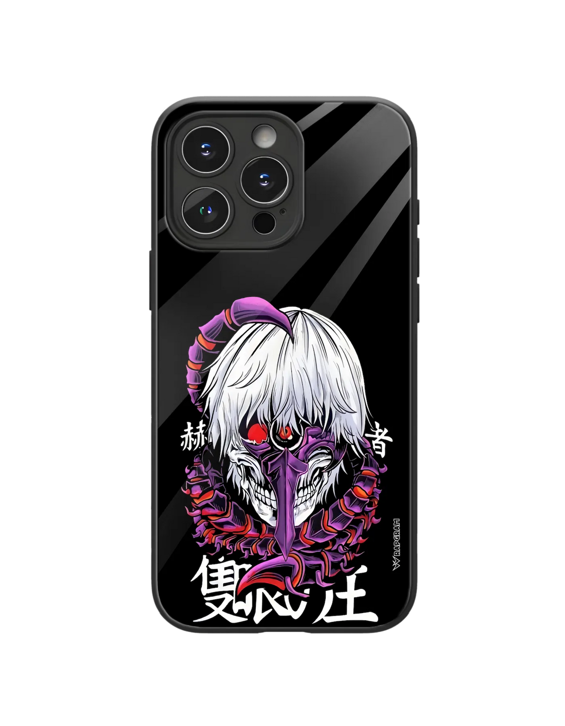 Kaneki Mask Glass Case