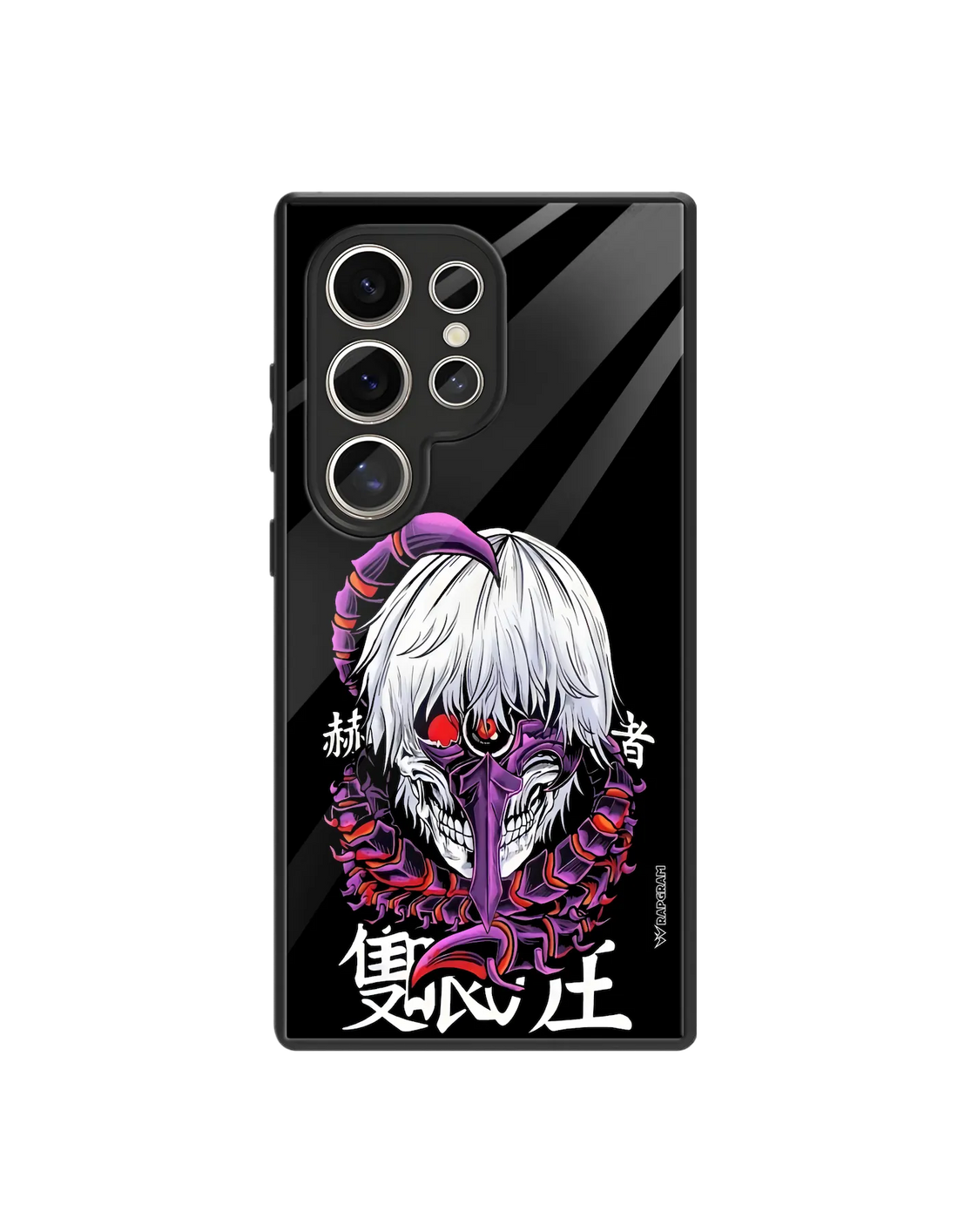 Kaneki Mask Glass Case