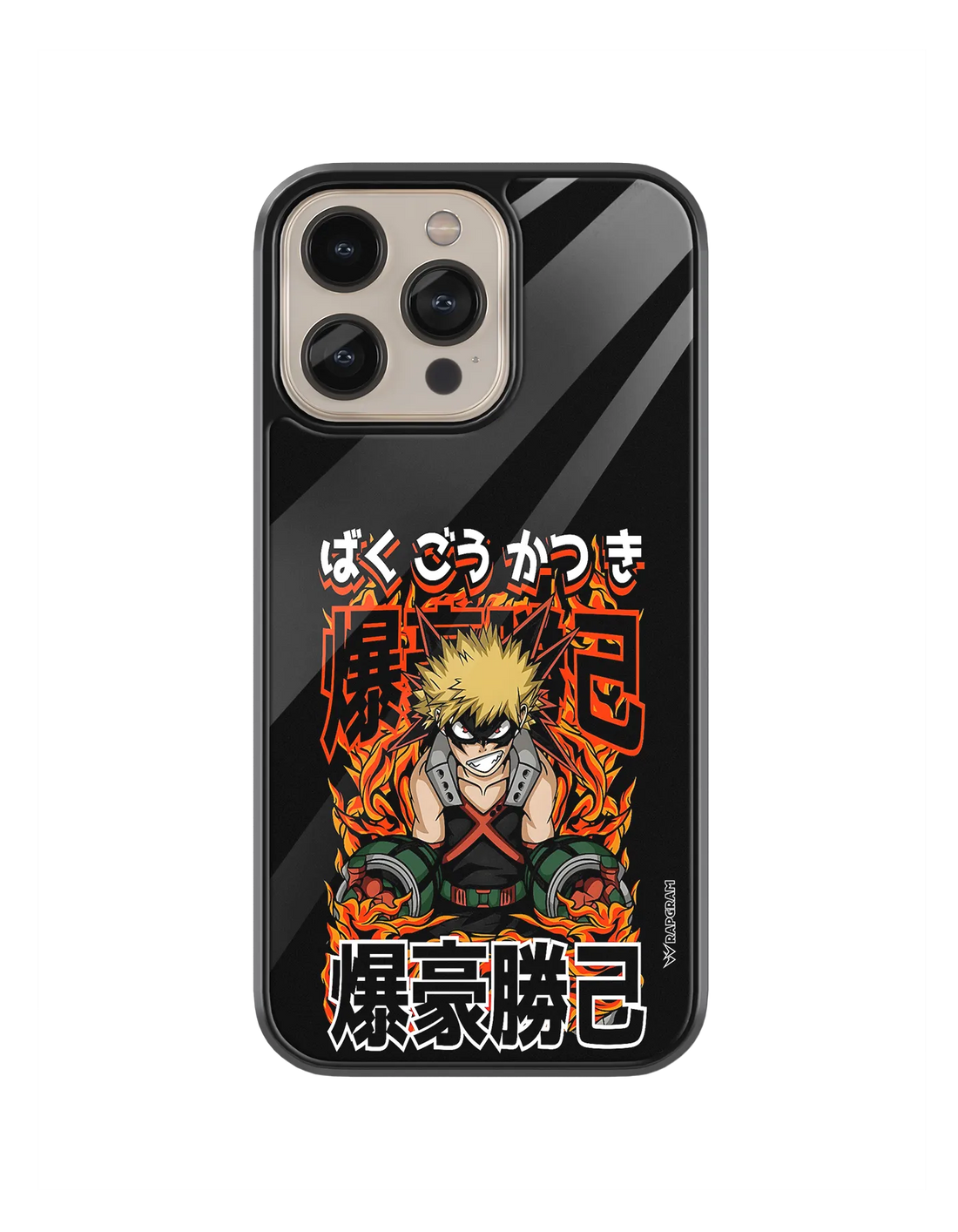 Bakugo Explosion Glass Case - 04