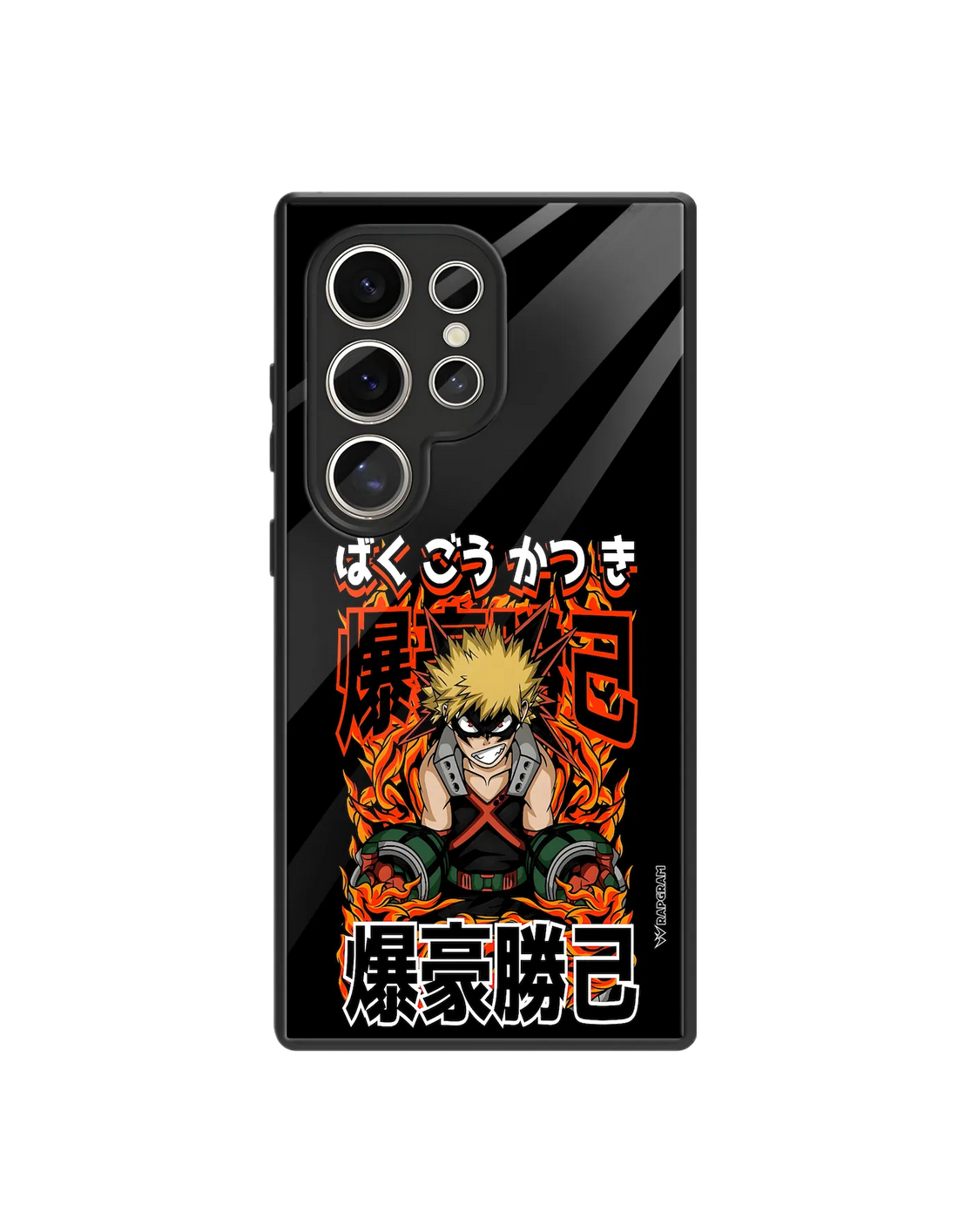 Bakugo Explosion Glass Case - 07