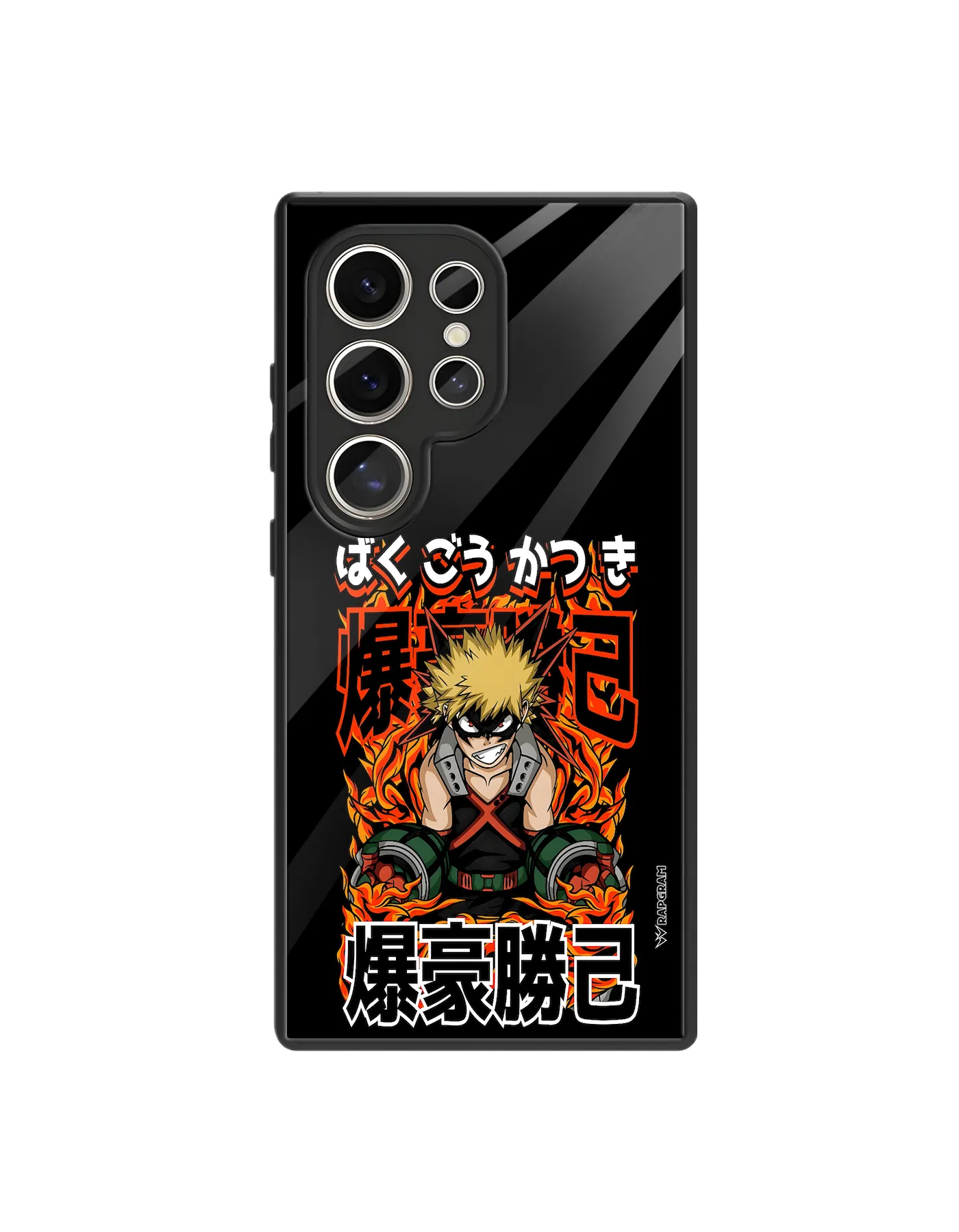 Bakugo Explosion Glass Case - 07