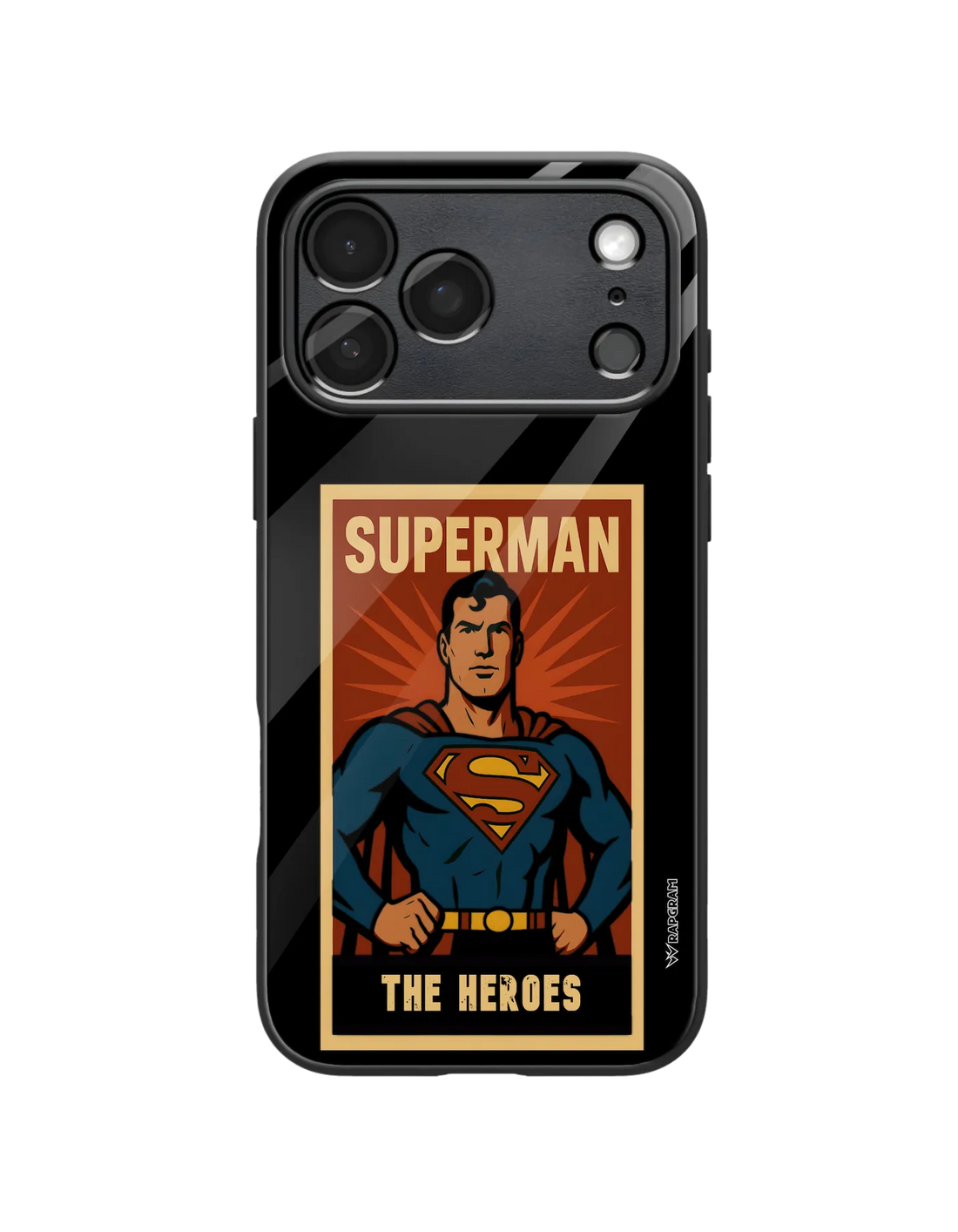 Superman Heroes Glass Case