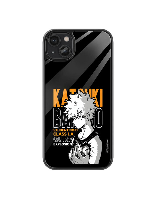 All Might Symbol Glass Case